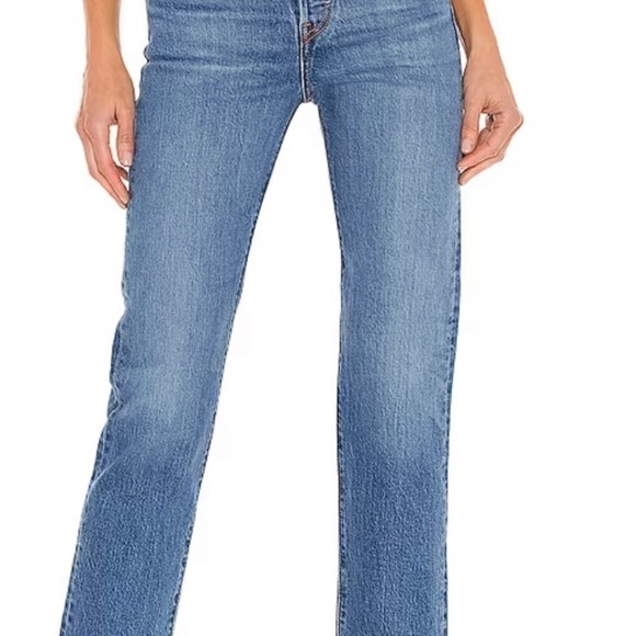 REVOLVE bleu WEDGIE STRAIGHT
LEVI'S size 24 - Picture 2 of 10